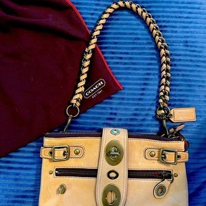 Authentic Coach Purse with Dust Cover